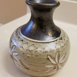 Handcrafted pottery vase